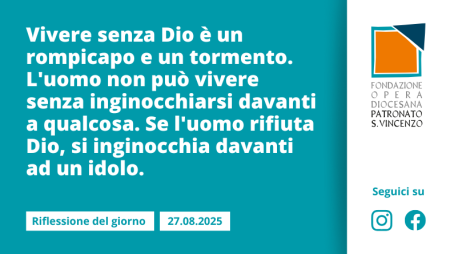 Mercoledì 27 agosto 2025