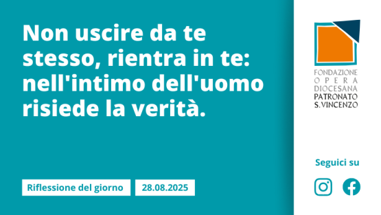 Giovedì 28 agosto 2025
