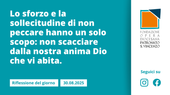 Sabato 30 Agosto 2025