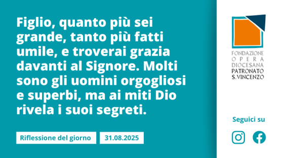 Domenica 31 Agosto 2025