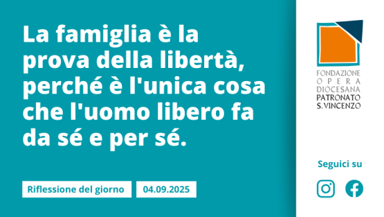 Giovedì 4 settembre 2025