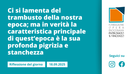 Giovedì 18 settembre 2025