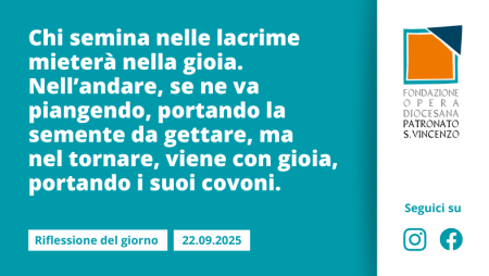 Lunedì 22 settembre 2025