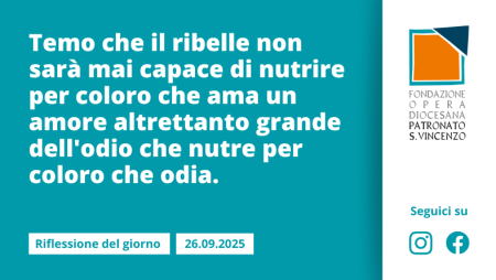 Venerdì 26 settembre 2025