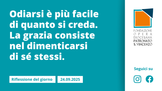 Mercoledì 24 settembre 2025