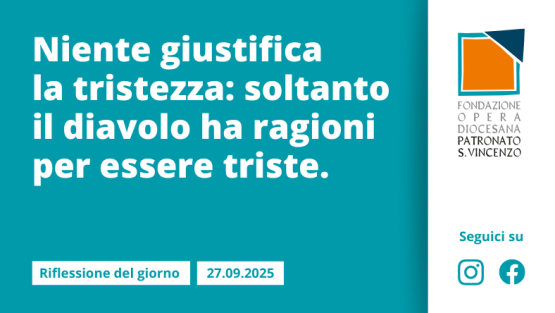 Sabato 27 settembre 2025