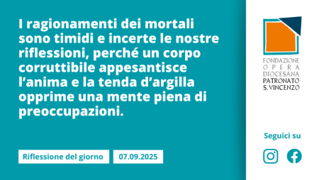 Domenica 7 settembre 2025