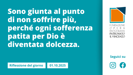 Mercoledì 1 ottobre 2025