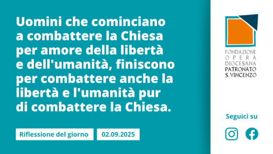 Martedì 2 settembre 2025