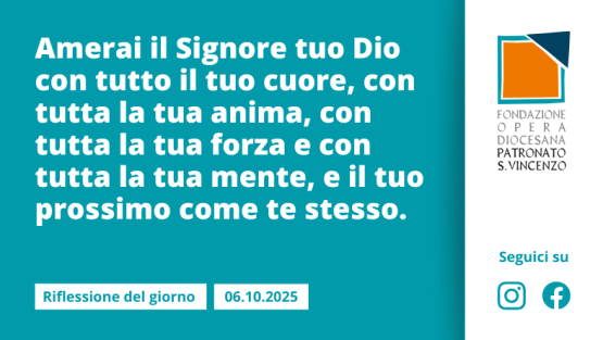 Lunedì 6 ottobre 2025