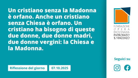 Martedì 7 ottobre 2025