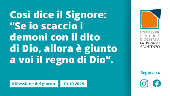 Venerdì 10 ottobre 2025