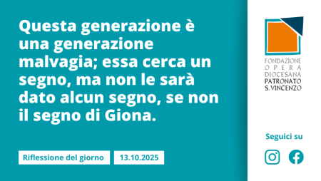 Lunedì 13 ottobre 2025