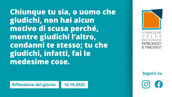 Giovedì 16 ottobre 2025