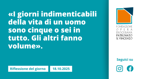 Sabato 18 ottobre 2025