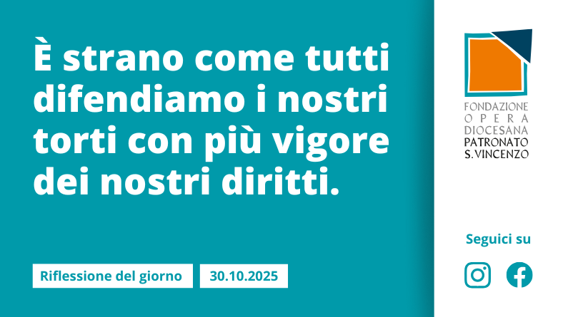 Giovedì 30 ottobre 2025