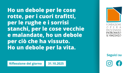 Venerdì 31 ottobre 2025