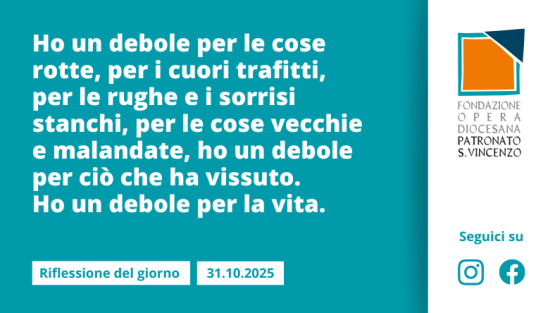 Venerdì 31 ottobre 2025