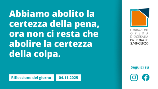 Martedì 4 novembre 2025