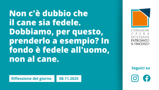 Sabato 8 novembre 2025