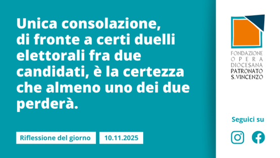 Lunedì 10 novembre 2025