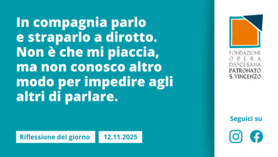 Mercoledì 12 novembre 2025