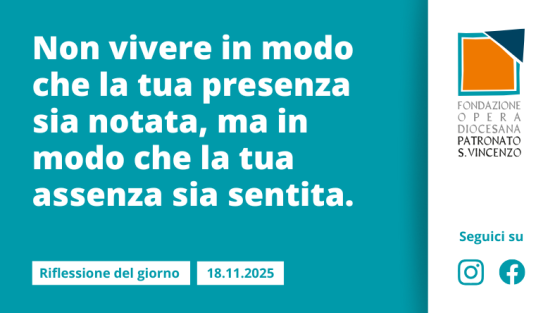 Martedì 18 novembre 2025