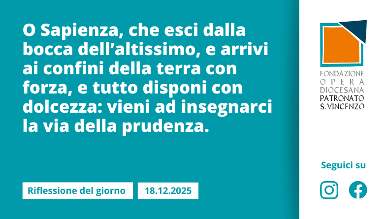 Giovedì 18 dicembre 2025