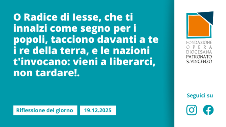 Venerdì 19 dicembre 2025