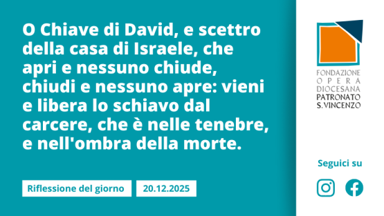 Sabato 20 dicembre 2025