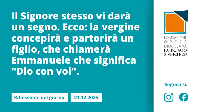 Domenica 21 dicembre 2025