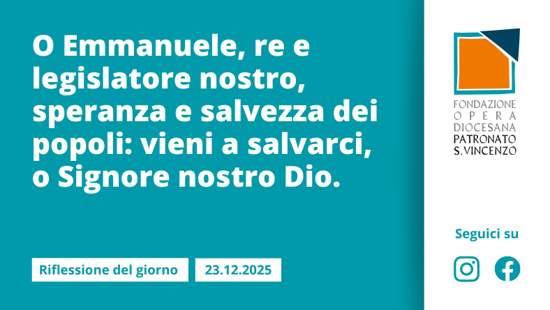 Martedì 23 dicembre 2025