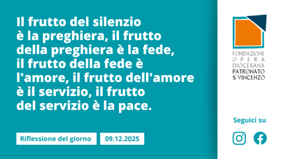 Martedì 9 dicembre 2025