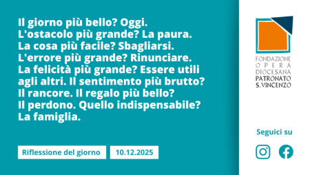 Mercoledì 10 dicembre 2025