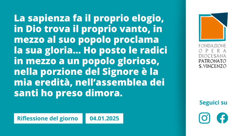 Domenica 4 gennaio 2026