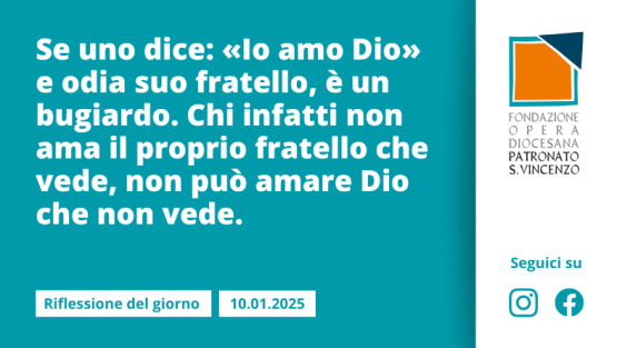 Sabato 10 gennaio 2026