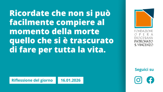 Venerdì 16 gennaio 2026