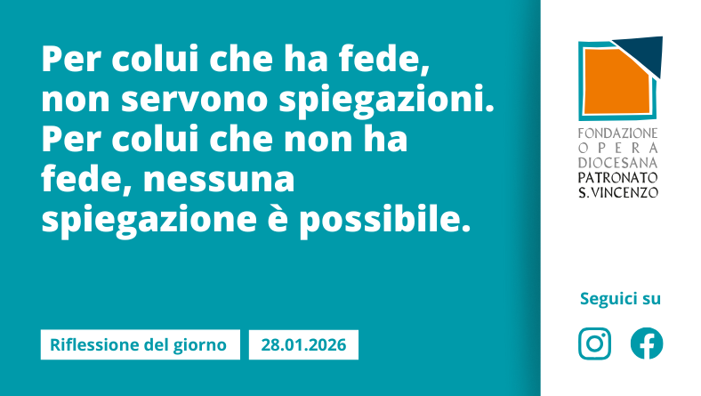 Mercoledì 28 gennaio 2026