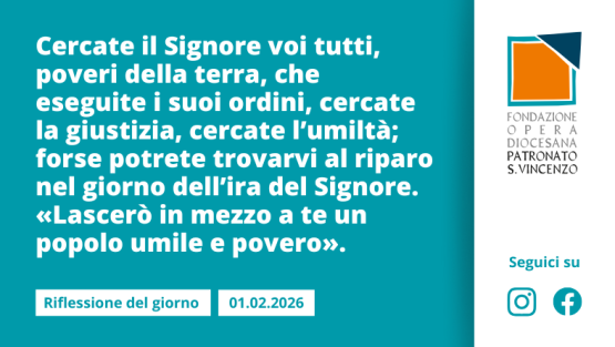 Domenica 1° febbraio 2026