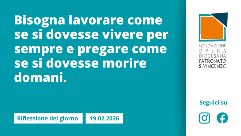 Giovedì 19 febbraio 2026