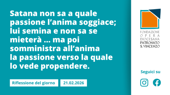Sabato 21 febbraio 2026