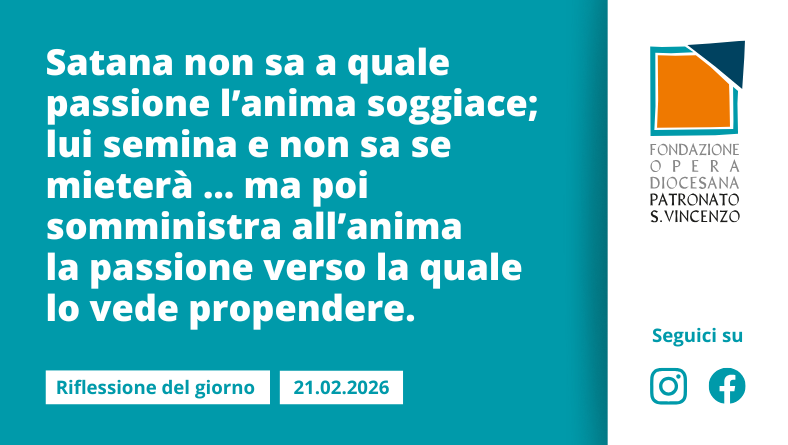 Sabato 21 febbraio 2026