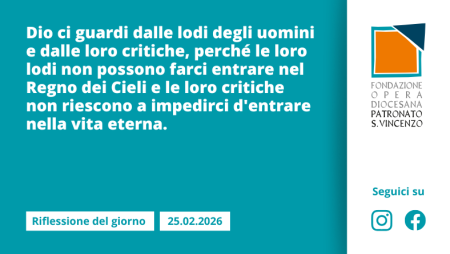Mercoledì 25 febbraio 2026