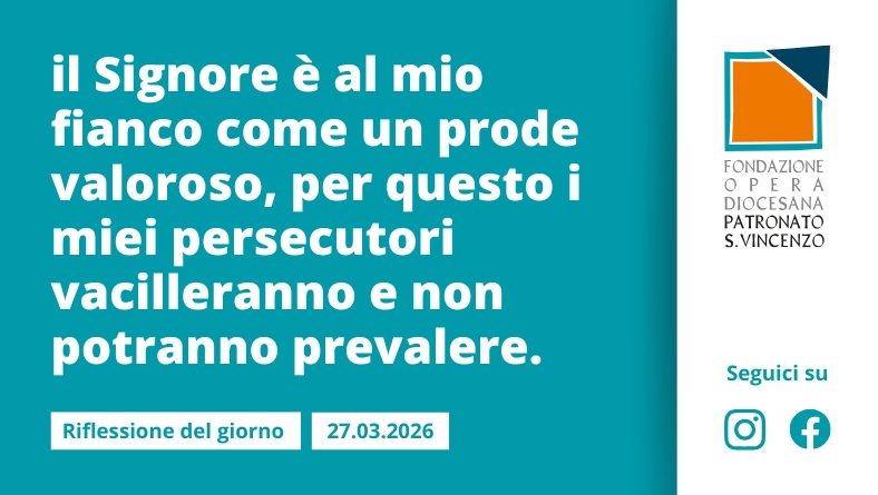 Venerdì 27 marzo 2026