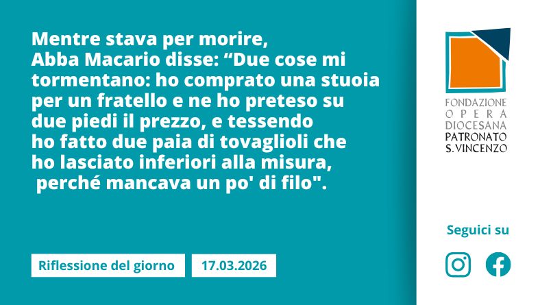 Martedì 17 marzo 2026