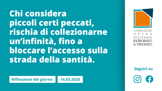 Sabato 14 marzo 2026