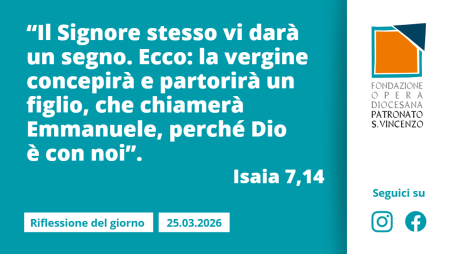 Mercoledì 25 marzo 2026