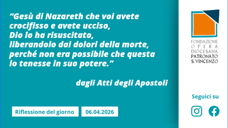 Lunedì 6 aprile 2026