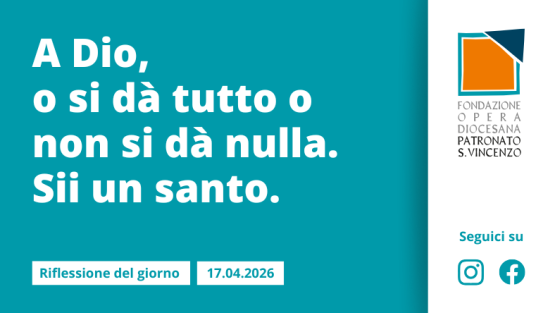 Venerdì 17 aprile 2026