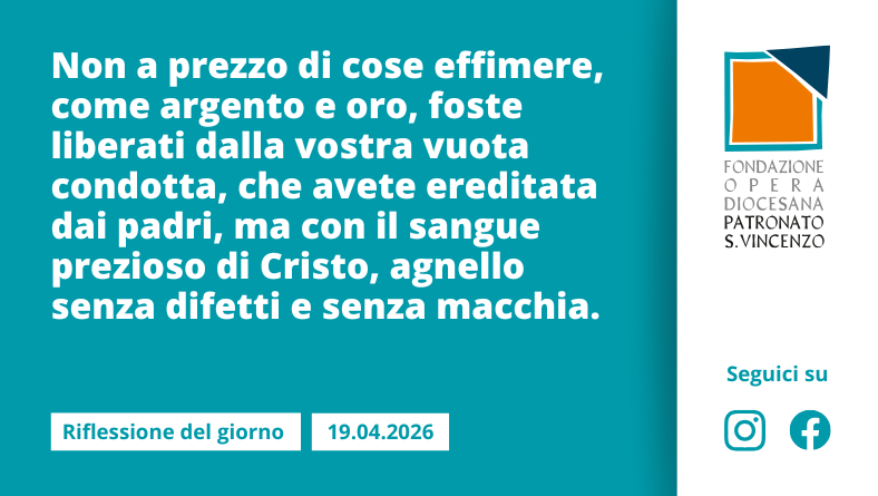 Domenica 19 aprile 2026